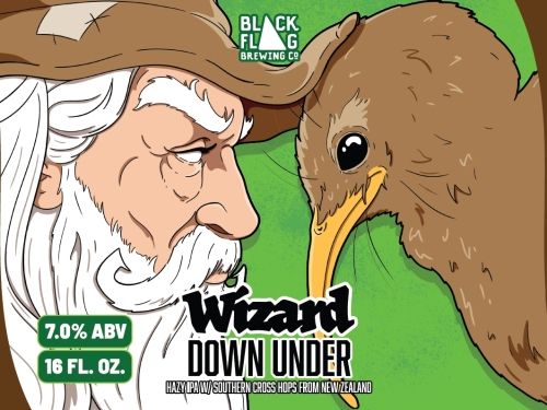 BLACK FLAG WIZARD DOWN UNDER 860006973926