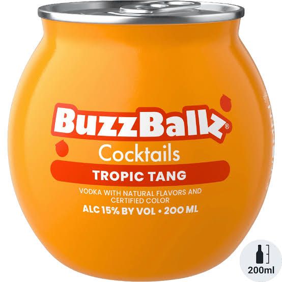 BUZZBALLZ COCKTAILS TROPIC TANG