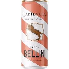 BARTENURA PEACH BELLINI 250ML CAN