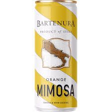 BARTENURA ORANGE MIMOSA 250ML CAN