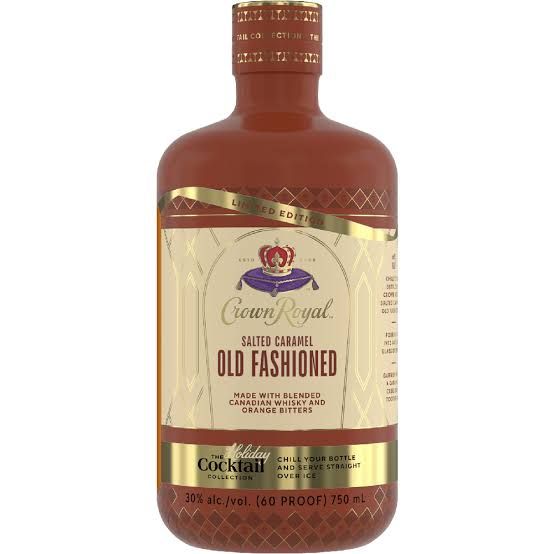 CROWN ROYAL SALTED CARMEL OLD FASHIONED 375ML