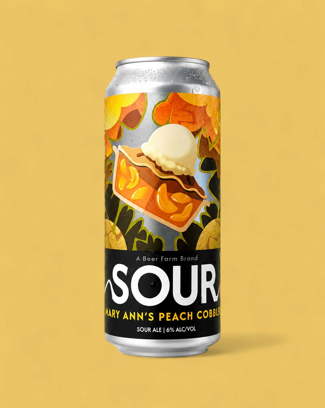BEER FARM MARY ANN'S PEACH COBBLER SOUR 744365267479