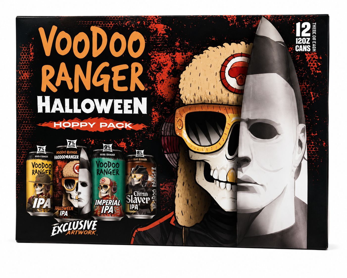 VOODOO RANGER HALLOWEEN HOPPY VARIETY 12PK 754527010706