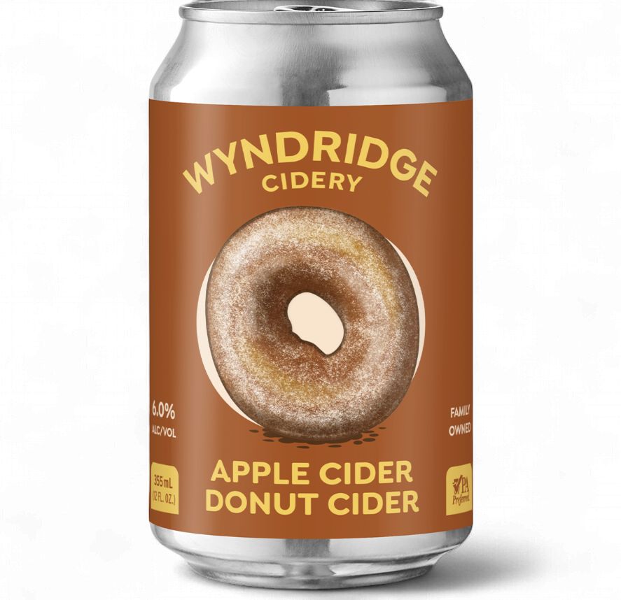 WYNDRIDGE APPLE CIDER DONUT CIDER 12OZ 857252005365