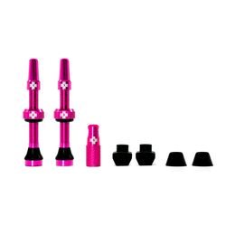 Tubeless Valve Kit 44mm, Colour: Pink
