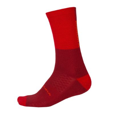 Merino Winter Sock II, Colour: Rusty Red, Size: S/M