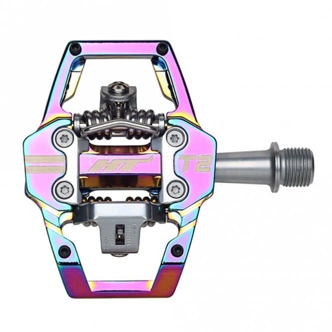 T2 Pedal Clipless (Alloy) OilSlick, Colour: OilSlick