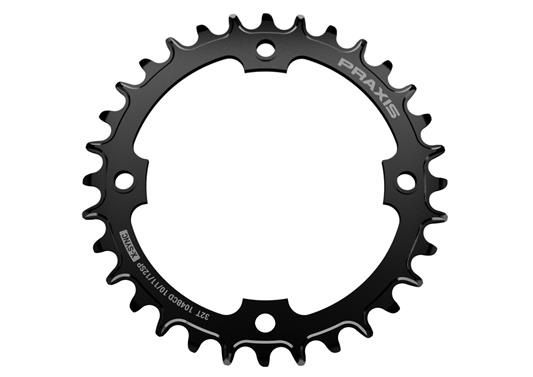 34T Steel 104Bcd Wave 1x EBike Chainring