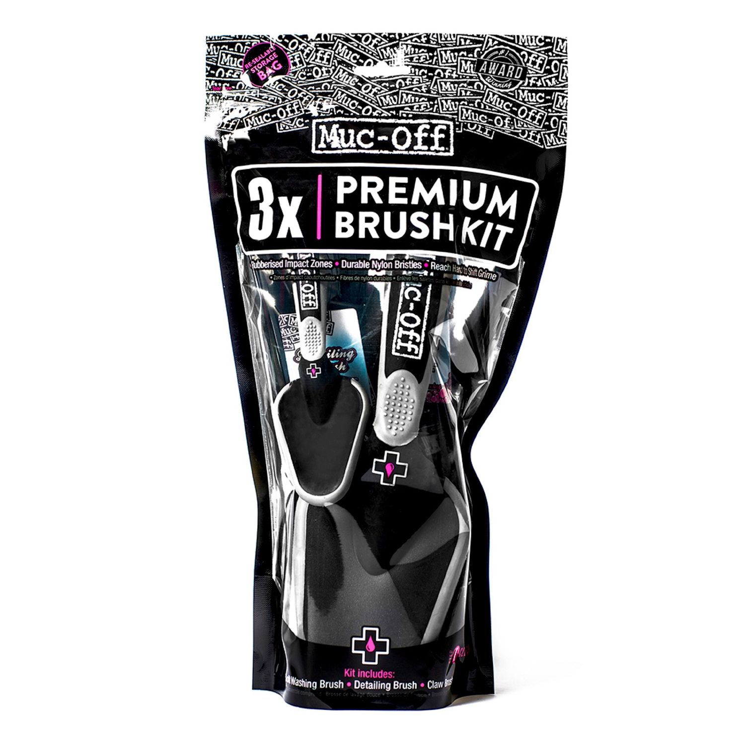 3x  Premium Brush Set
