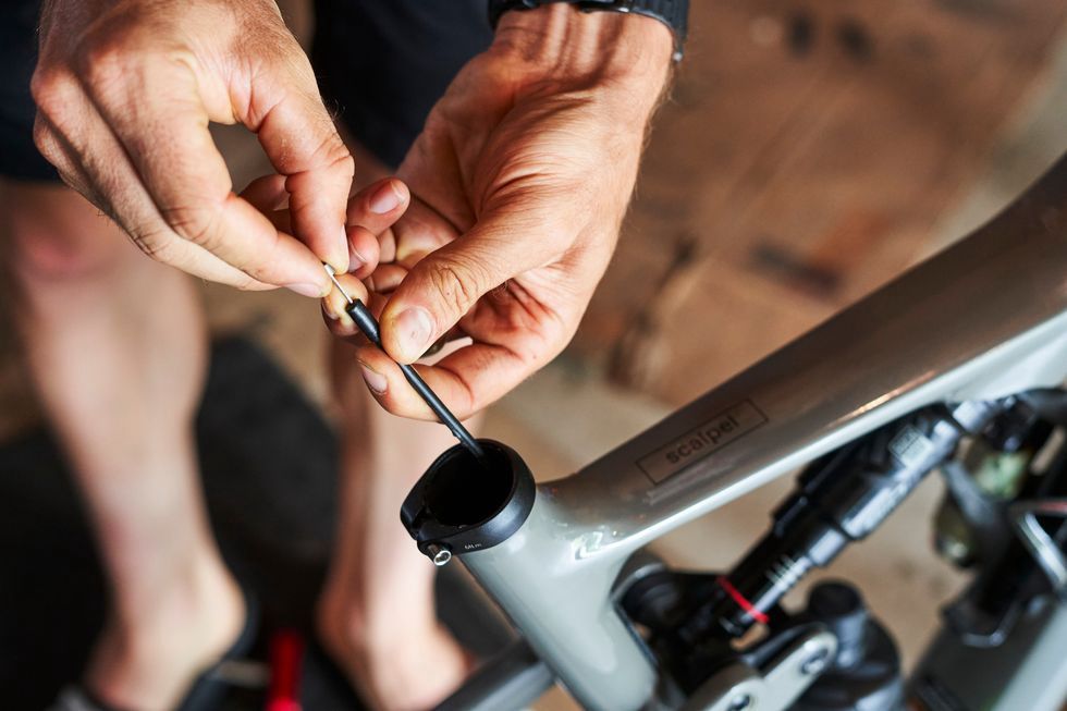 Install Dropper Seatpost Ebike