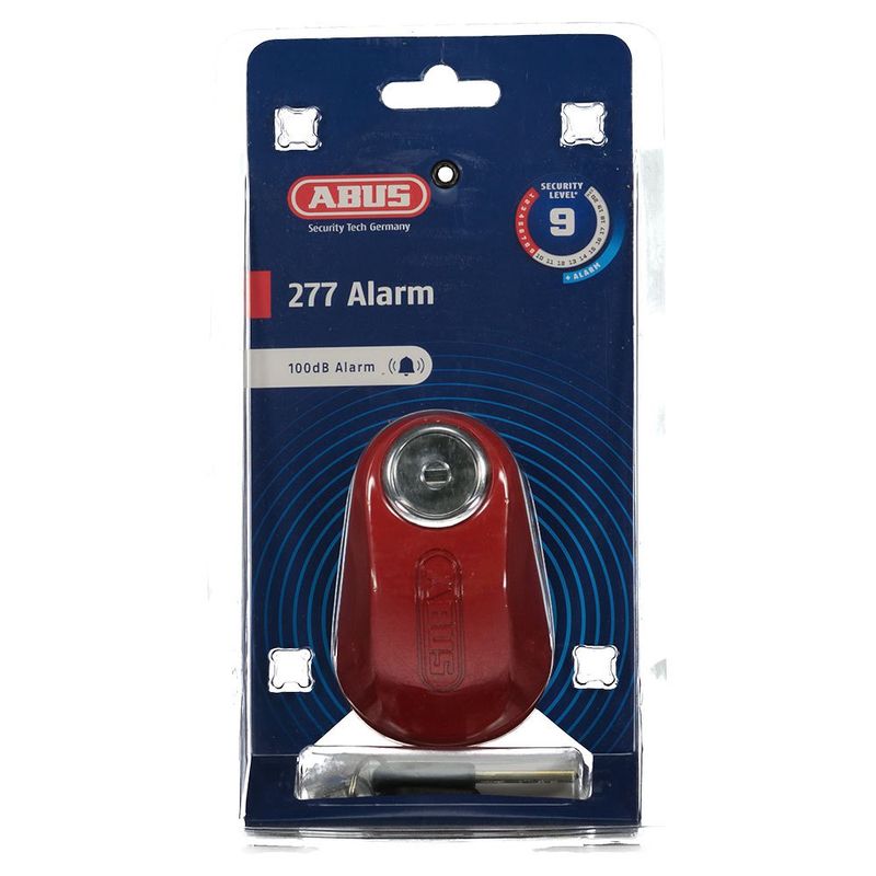 Disc Brake Lock 277A - Red