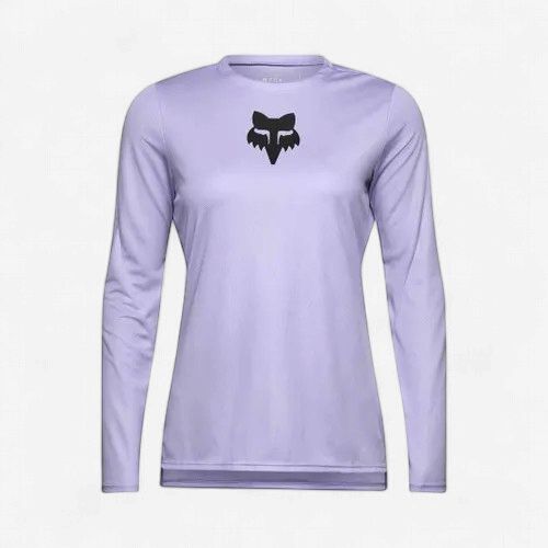 W Ranger LS Jersey, Color: Lilac, Model: FoxHead, Size: Xsm