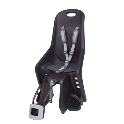 Bubbly Maxi Plus Baby Seat, Colour: Black/Grey, Model: Frame Mount