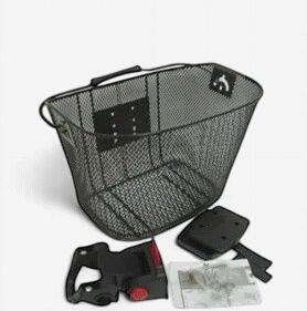 Front Black Mesh Basket q/r