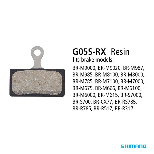 BP - G05S-RX resin Brake pads