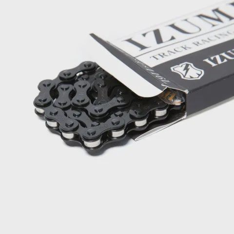 Jet Black MASH Sil/Blk BMX Chain 1/2x1/8