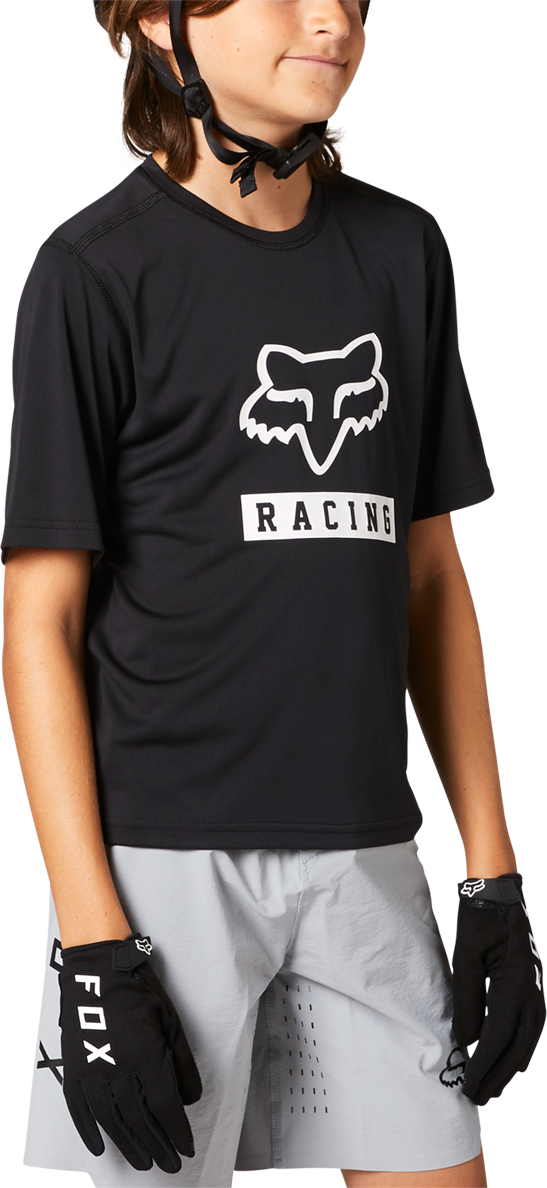 Yth Ranger SS Jersey, Colour: Black, Size: Small