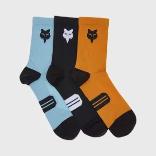 6" Ranger Sock prepack multi 3Pk, Size: Xsm/Sm