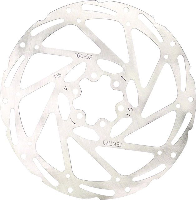 Tektro Rotor 6 Bolt, Size: 160x52mm