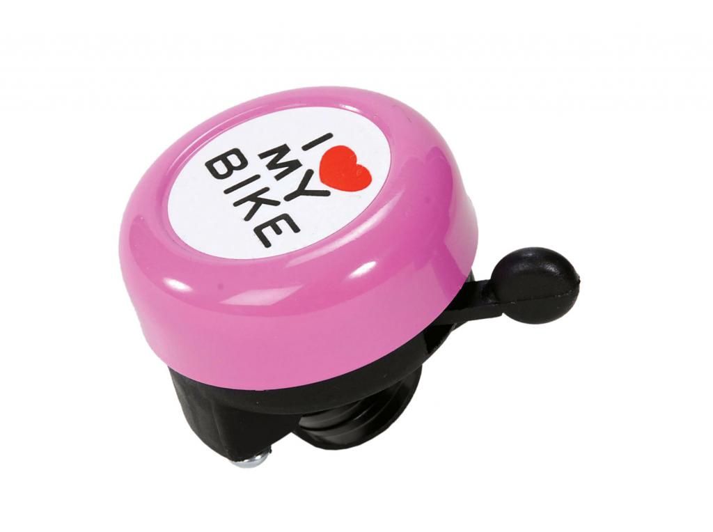 Painted Bell ( i love my bike), Color: Pink