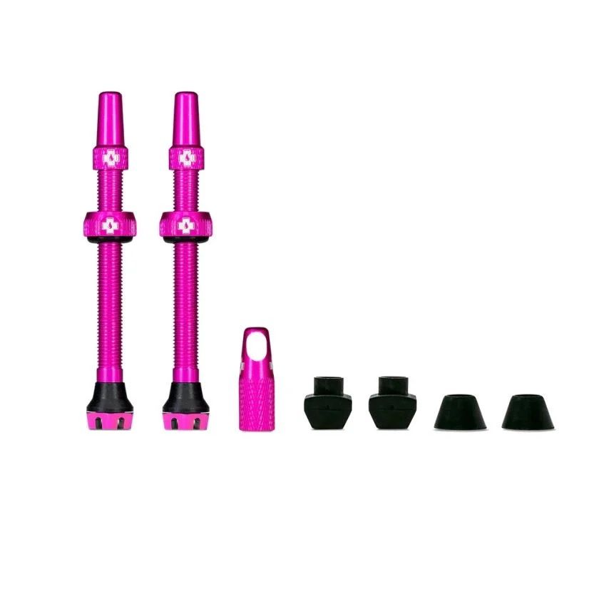 Tubeless Valve Kit V2 44mm, Colour: Pink