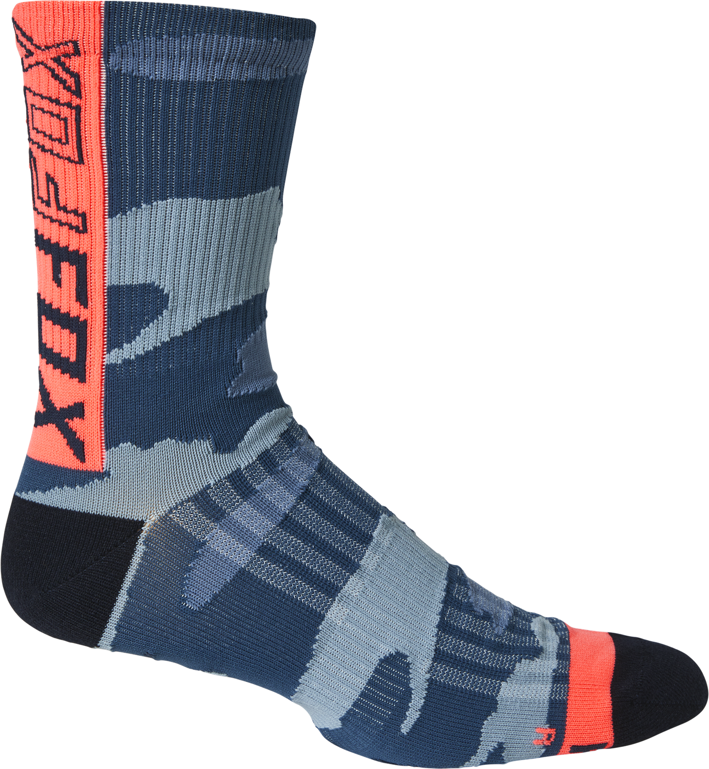 6" Ranger Socks 2024, Colour: Blue Camo Cushion, Gender: Men, Size: S/M
