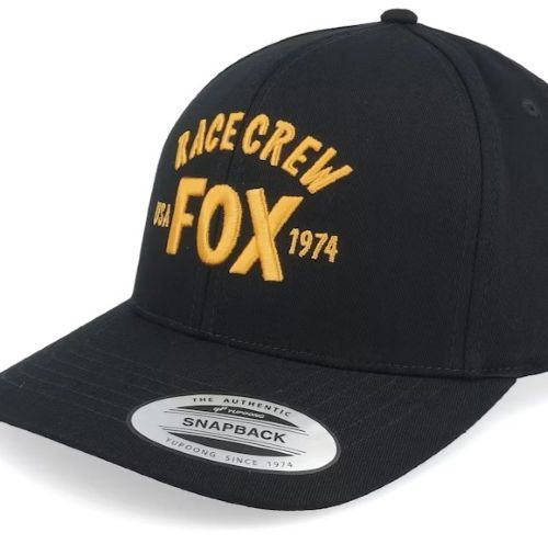 Slogan Snap Back Hat, Color: Black