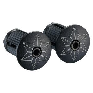 Star Plugz Anodized, Color: Black