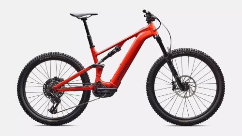 Turbo Levo 4 Alloy G4, Colour: Gloss Deep Orange/Deep Lake, Size: S1