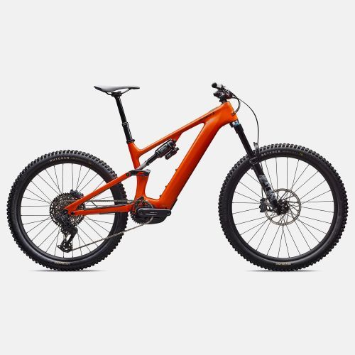 Turbo Levo Comp Carbon G4, Color: OrgTnt/Sildst/Dknvy, Size: S2