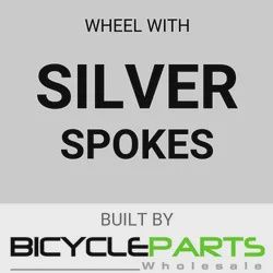 26" Front Alloy Wheel Blk QR 6bolt Mach 1