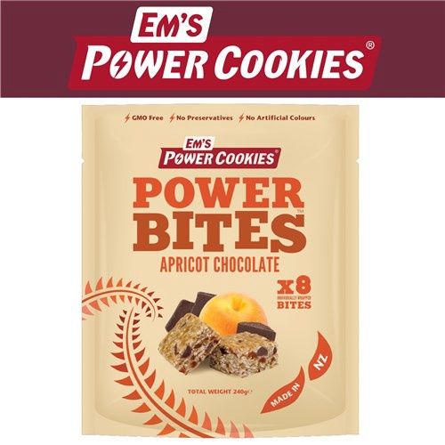 Power Bites 240g, Flavour: Apricot Chocolate