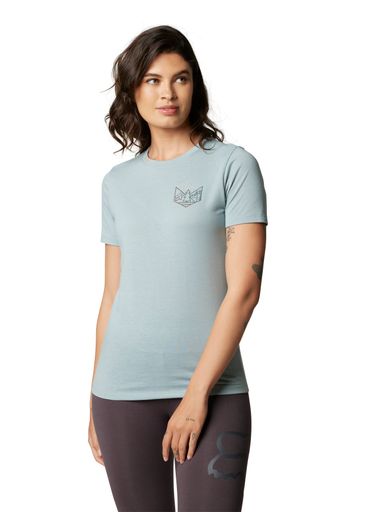 W Cavaut SS Tech Tee -GunMetal, Size: Sm