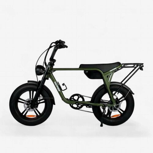 BIGGIE  -  Fat Tyre E-Bike ( EN15194 ), Colour: ArmyGreen