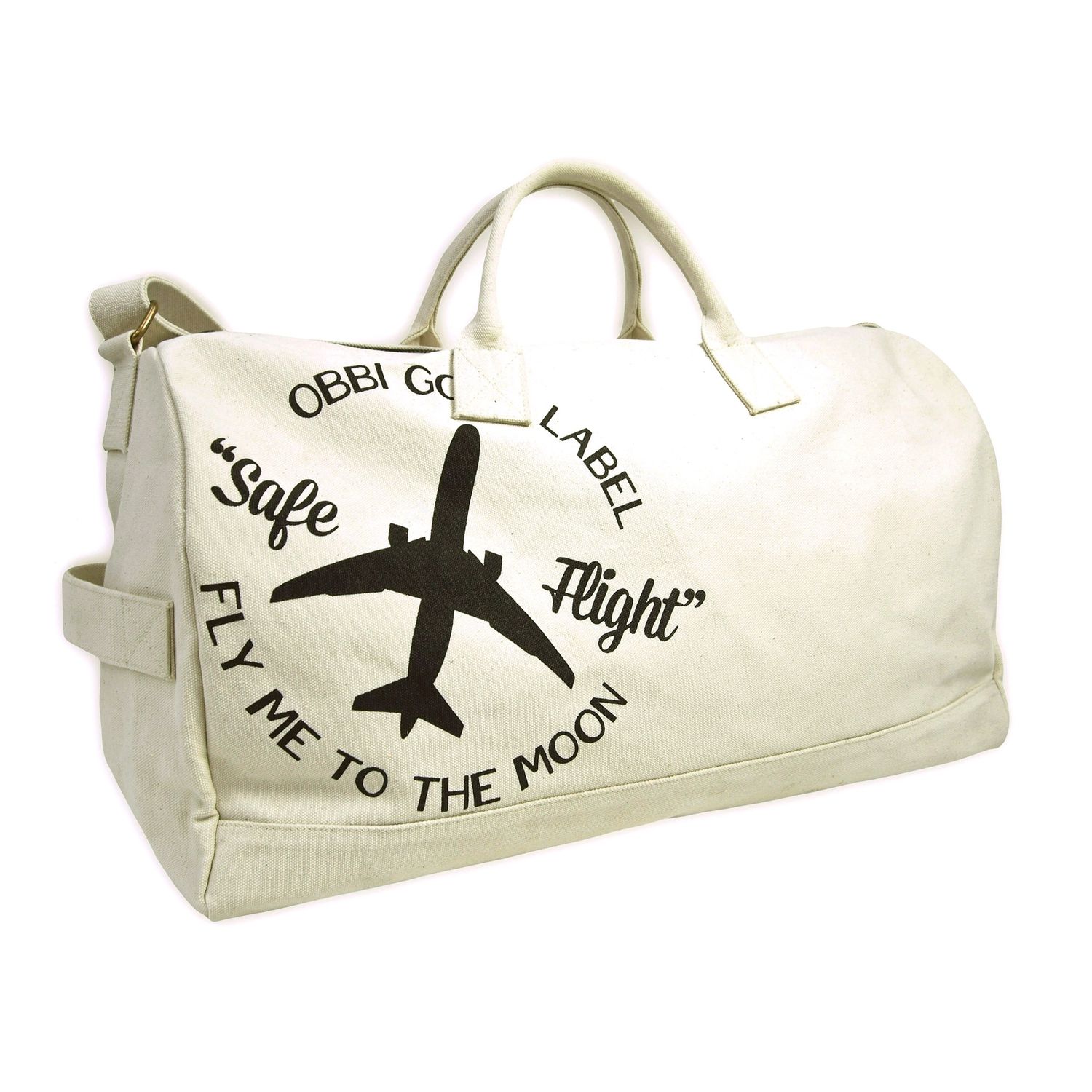 OGL FMTTM TRAVELLING DUFFEL BAG OFF WHITE