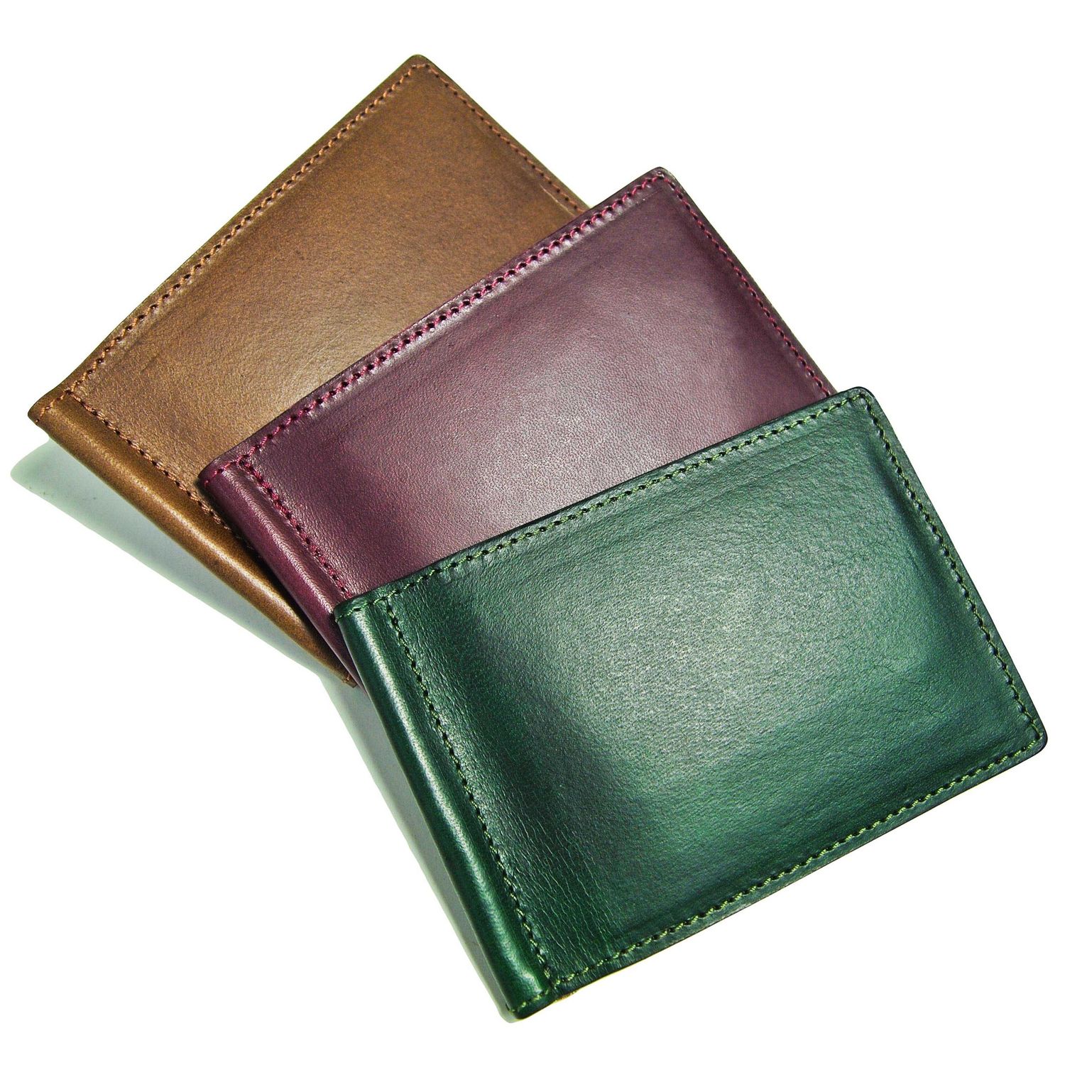 OGL BRAVE BUTTERO LEATHER MONEYCLIP