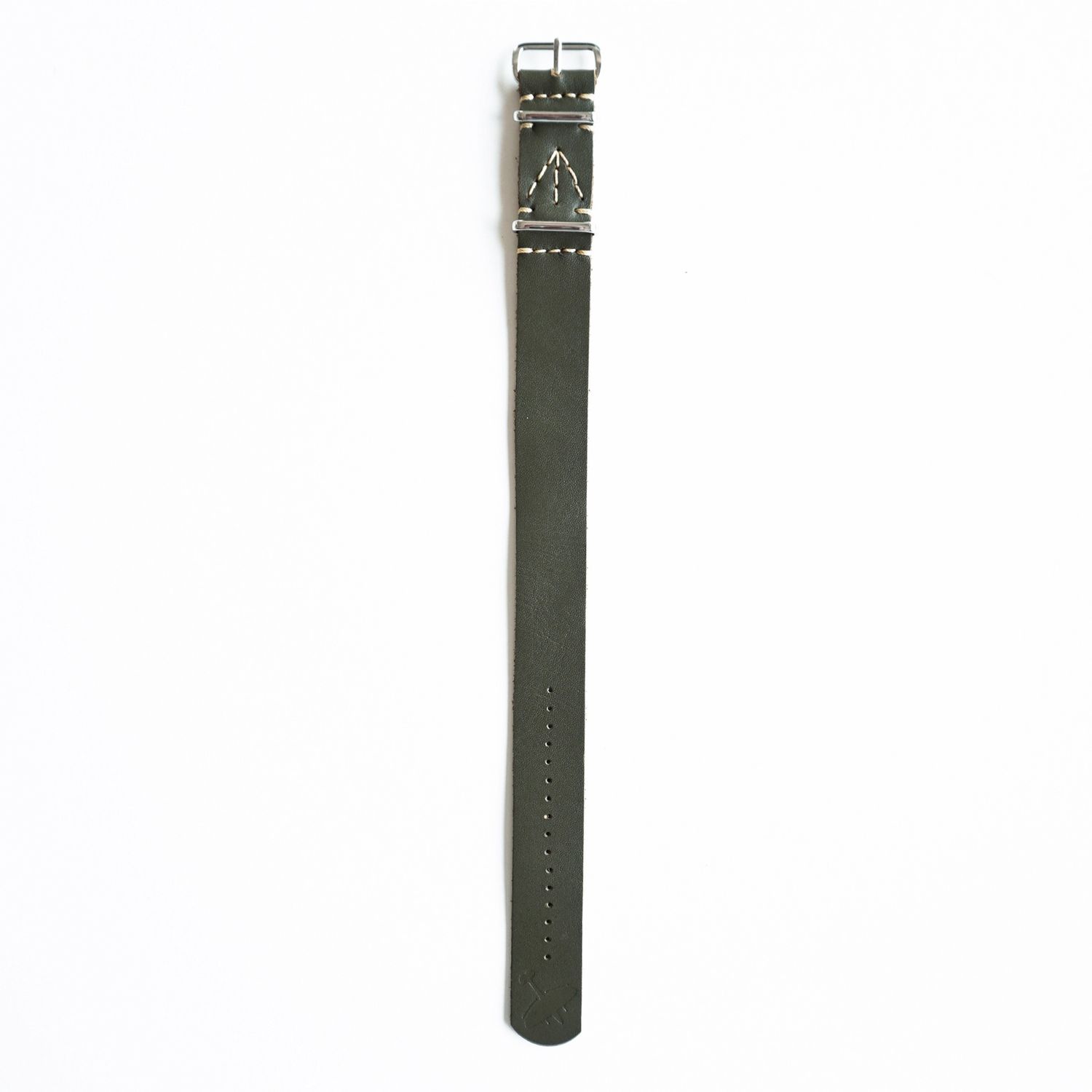 SQUADRON STRAPS BLENHEIM LEATHER NATO STRAPS OLIVE