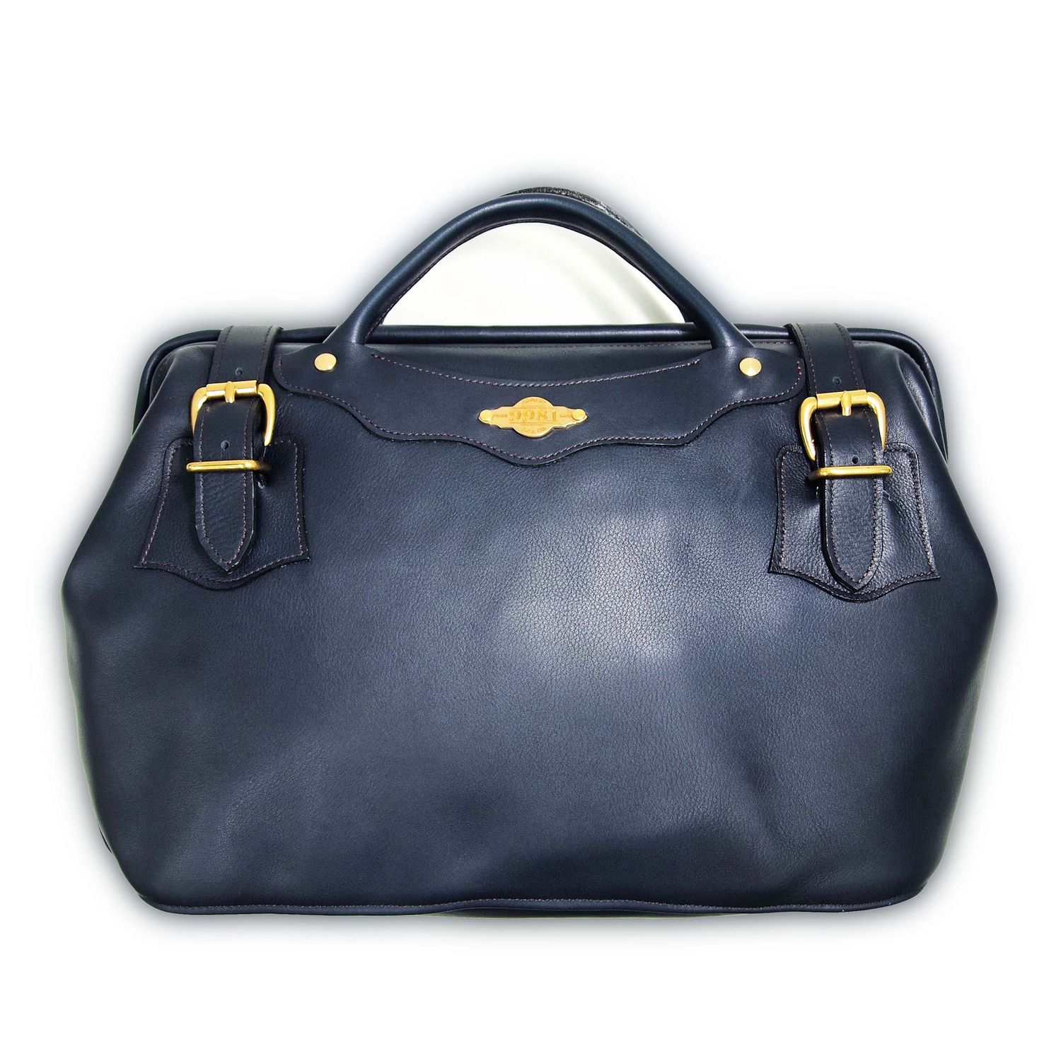 OGL 9981 DOCTOR'S FULL LEATHER BAG BLUE