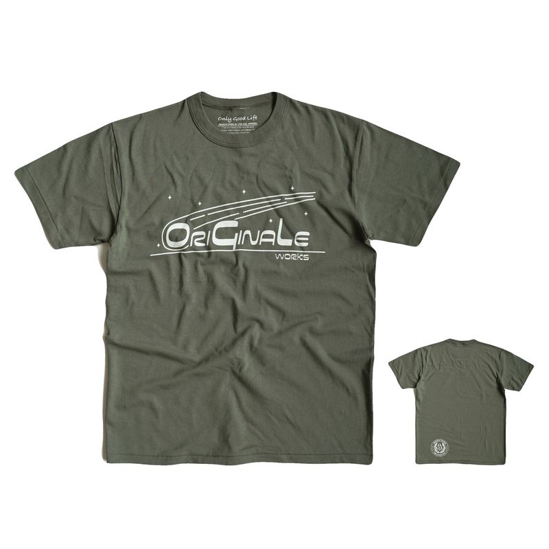 OGL APPAREL ORIGINALE STARGAZER T-SHIRT OLIVE  (2020 LOT 1)