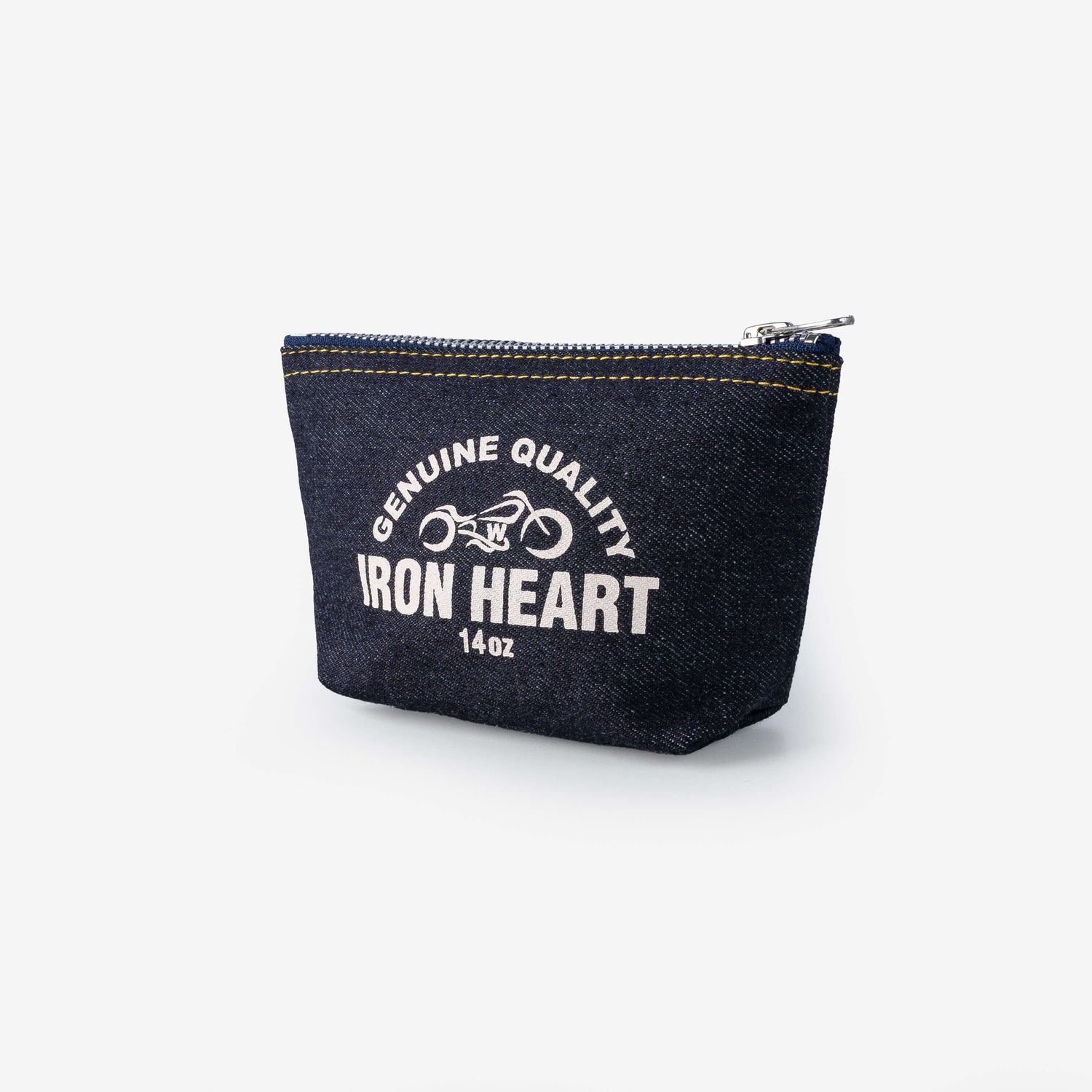 14oz Selvedge Denim Zip-Up Pouch IHG-108 Indigo