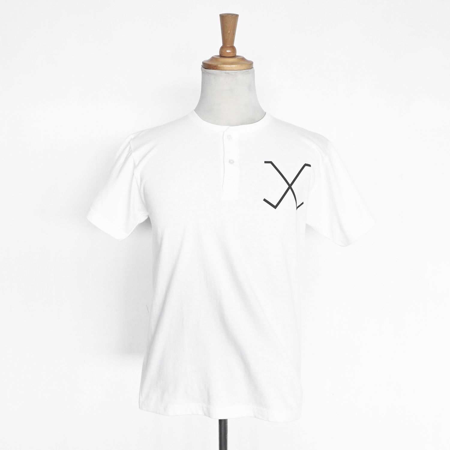 OGL APPAREL WX2 HENLEY WHITE