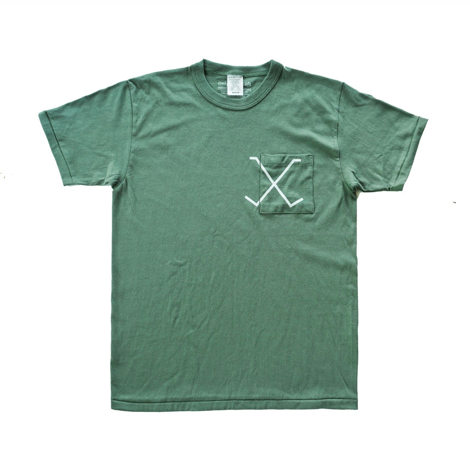 OGL APPAREL WX2 POCKET TEE OLIVE