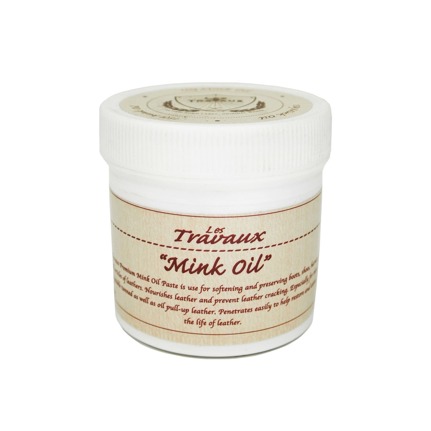 OGL LES TRAVAUX MINK OIL CREAM 150GM