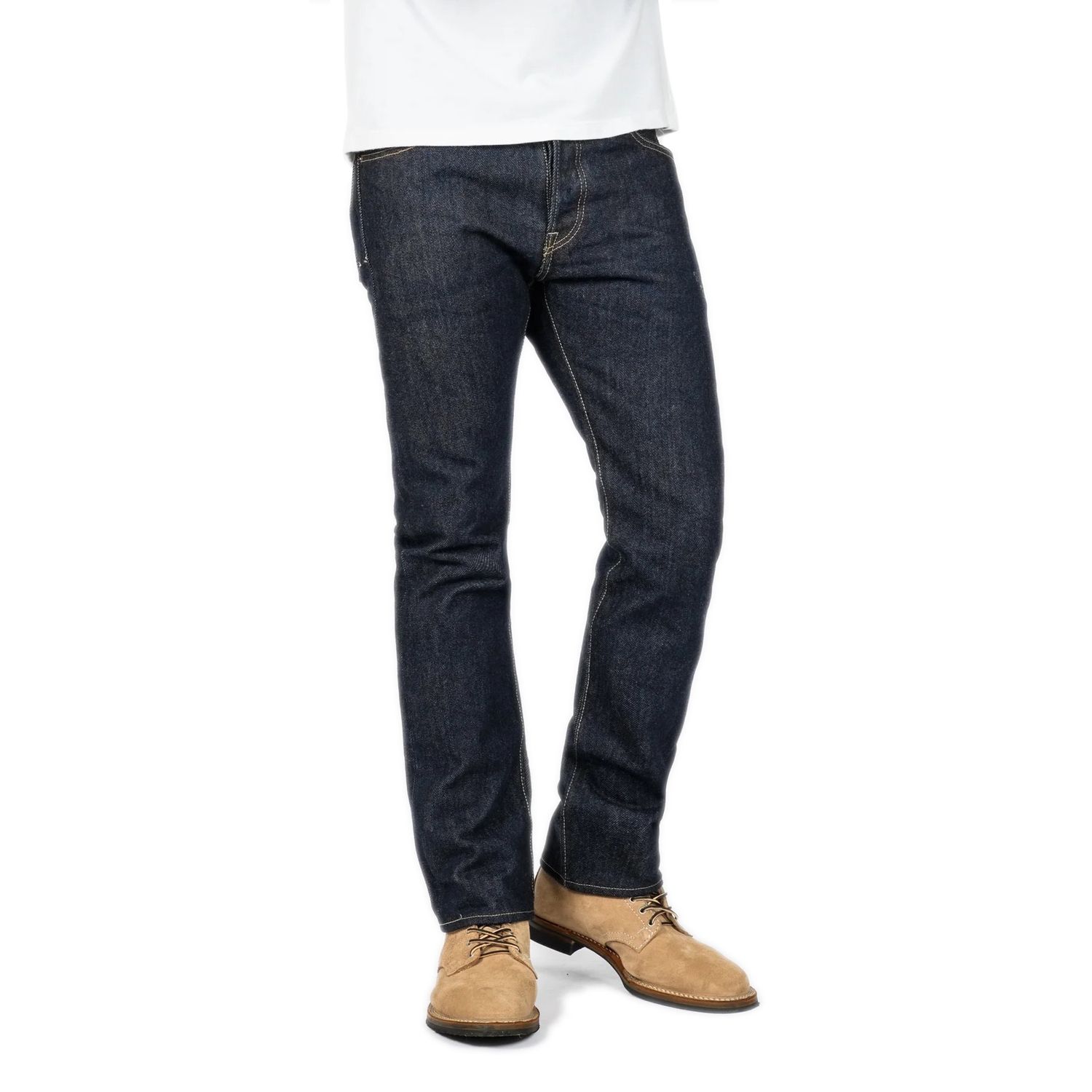 21oz Selvedge Denim Slim Cut Jeans IH-555S-21 - Indigo