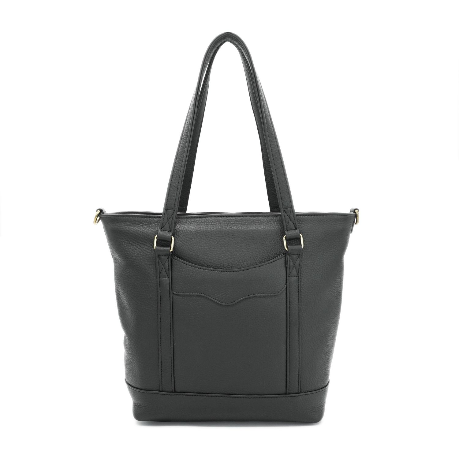 OGL 9981 Tumbled Leather Totebag Black