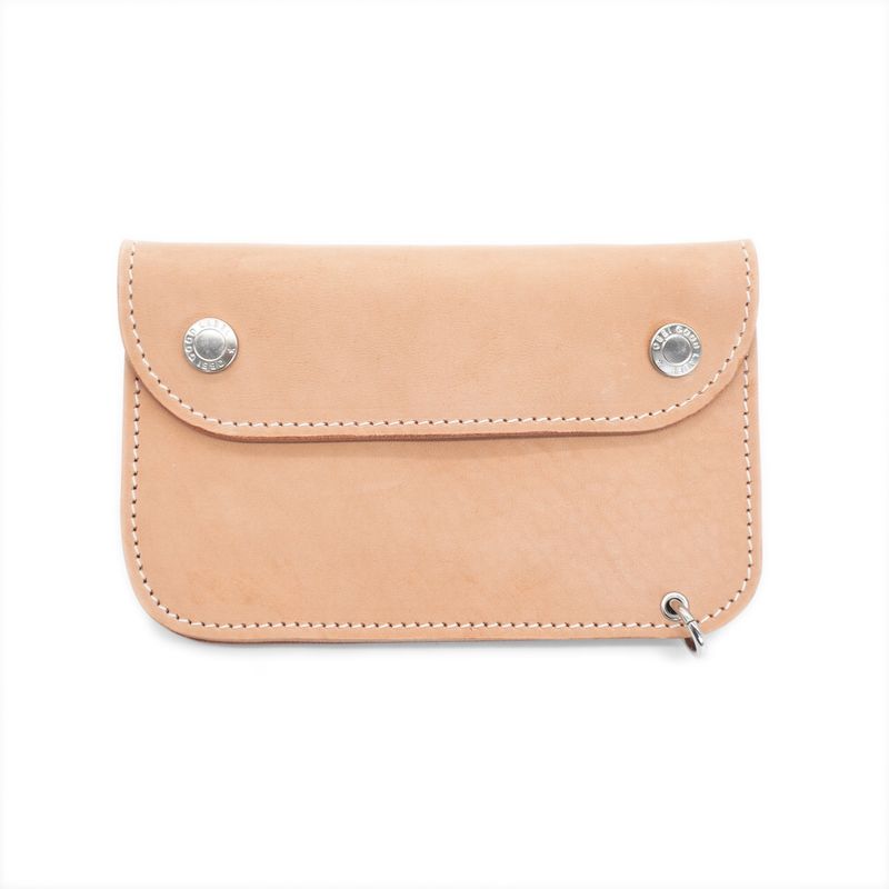 OGL BRAVE Allsize Trucker Horsehide Wallet Natural