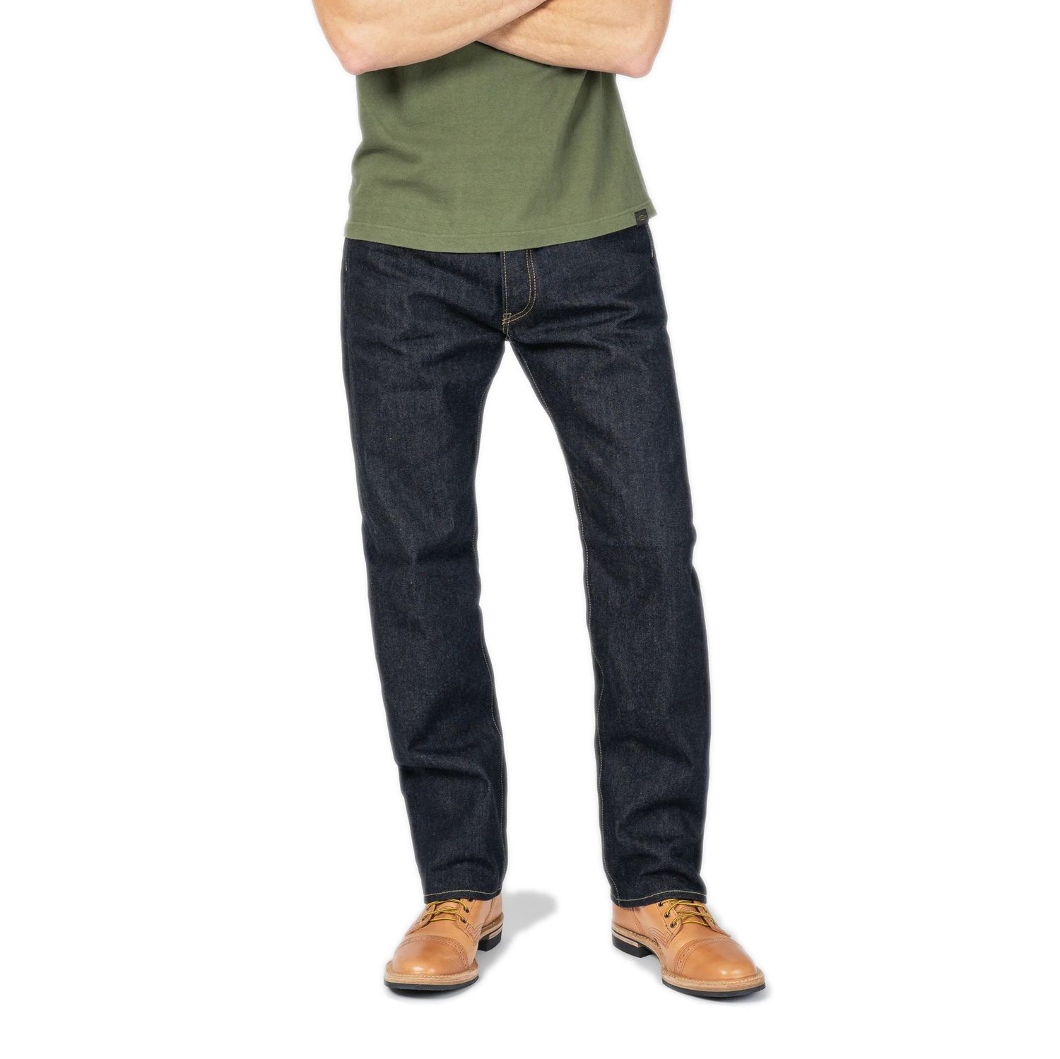 14oz Selvedge Denim "1955" Vintage Tapered Jeans IH-1955S-142 - Indigo