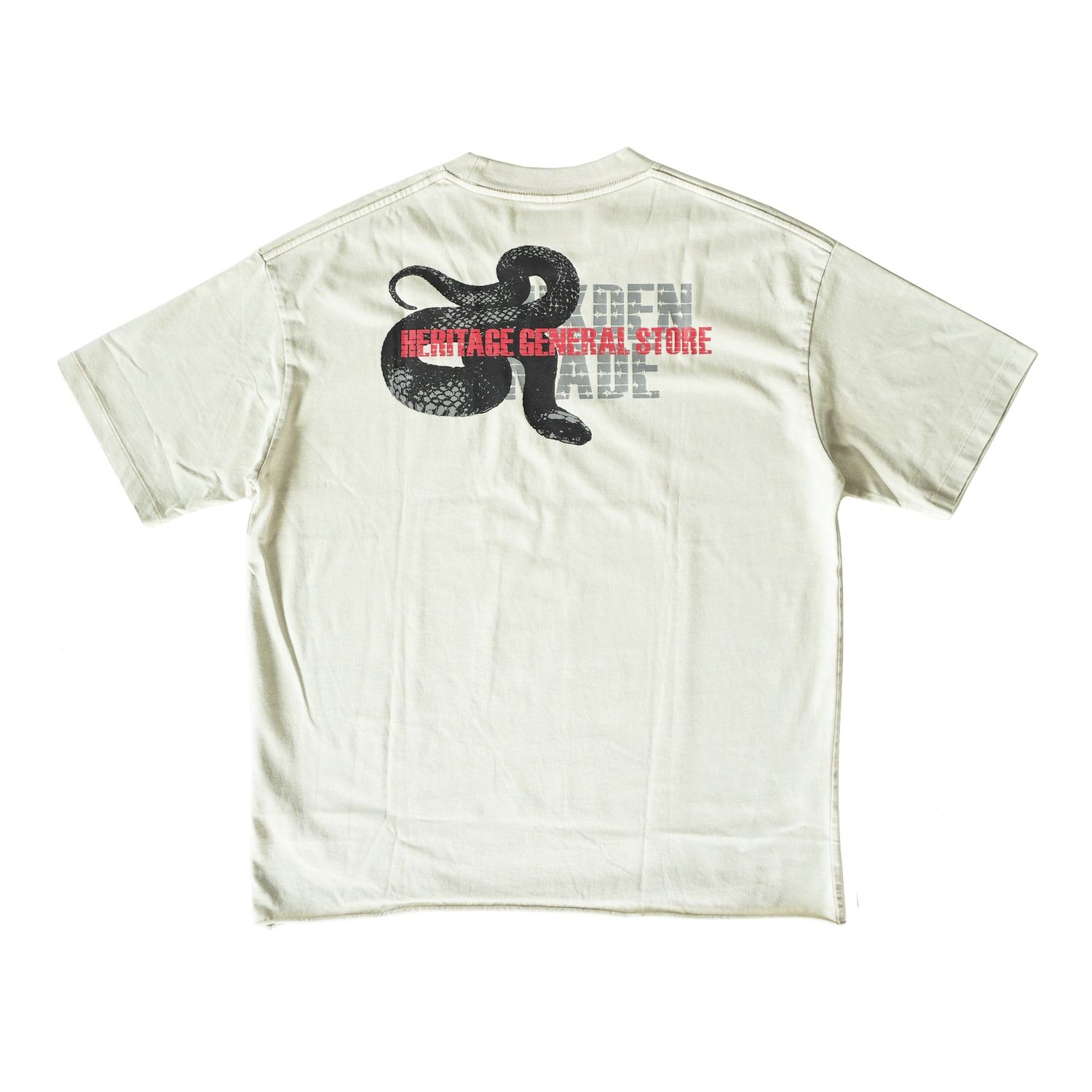 HGS Mukden Made Snake Boxy T-Shirt Mint