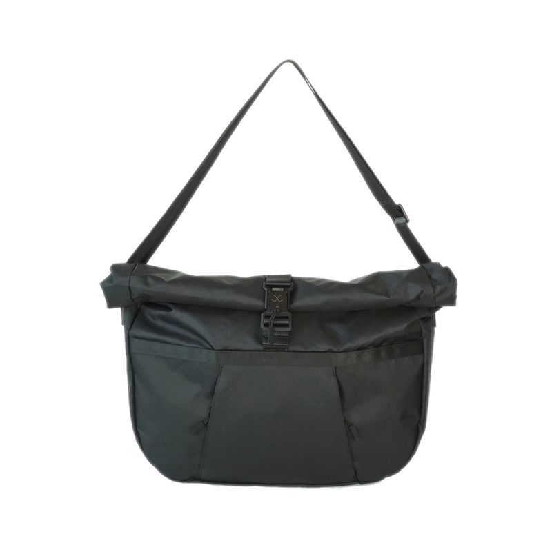 OriGinaLe XTAC Roll-Top Hobo Bag Black