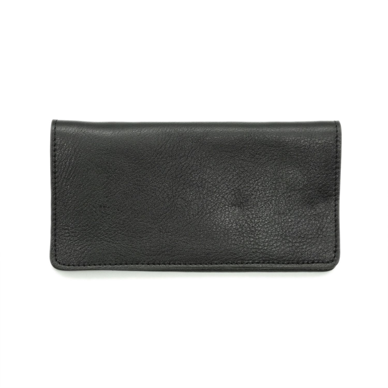 OGL Kingsman Coat Tumbled Leather Long Wallet
